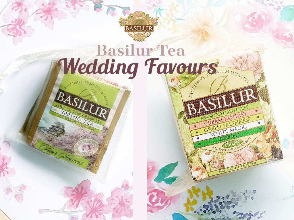 BASILUR TEA WEDDING FAVOURS  BY BASILUR TEA