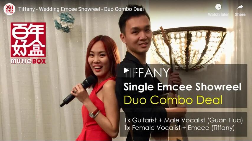 Tiffany - Wedding Emcee Showreel - Duo Combo Deal